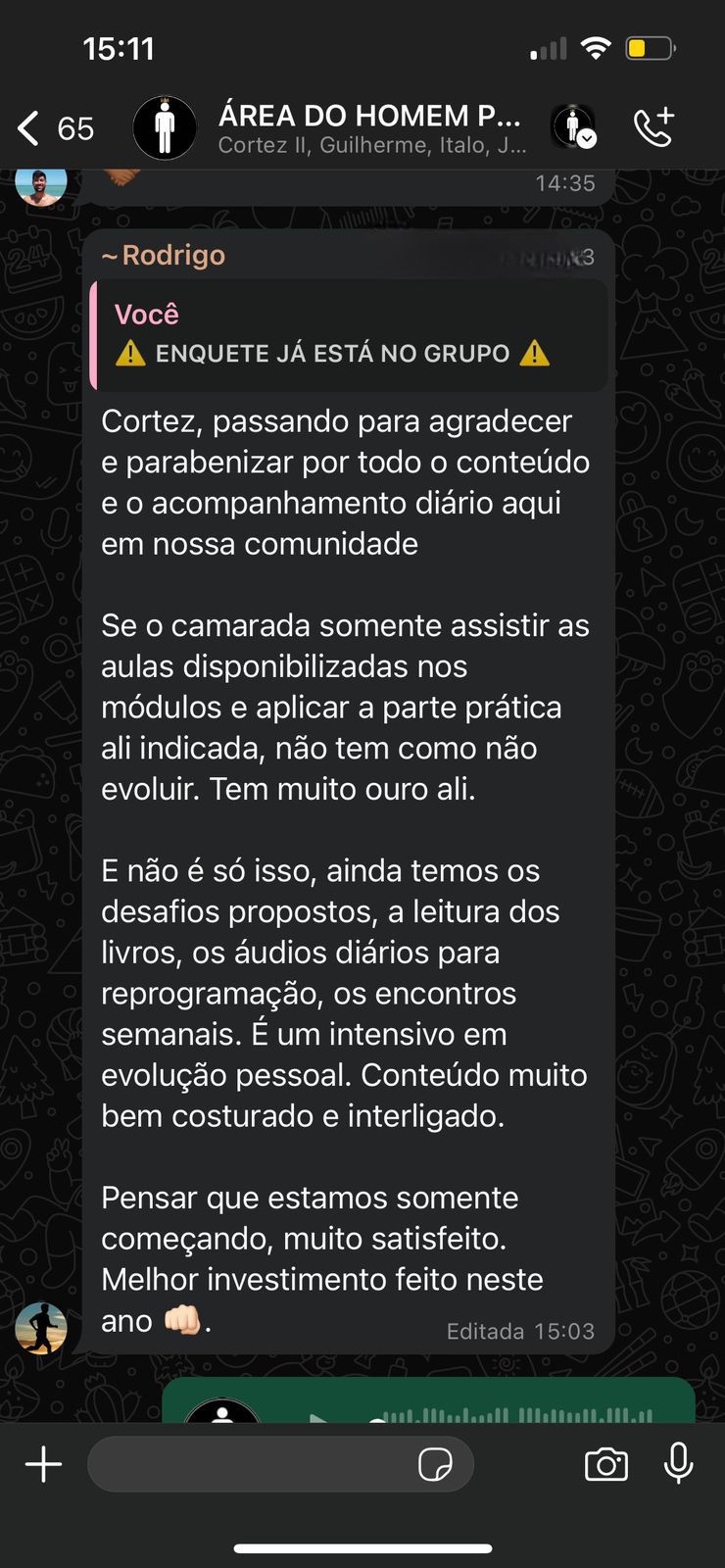 depoimento foda